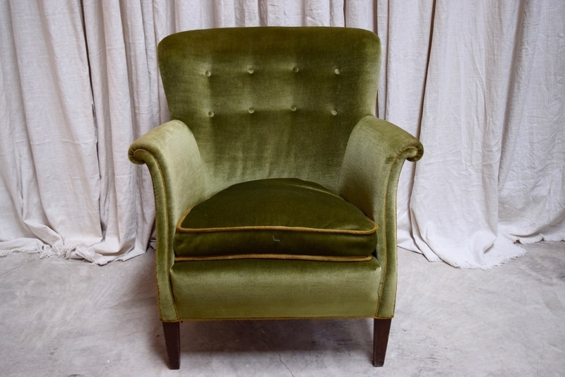 Vintage Upholstered Chair Rentals Dublin Chair